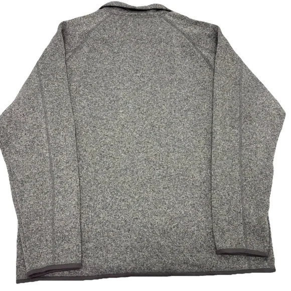 Patagonia Mens XXL Better Sweater 1/4 Zip Fleece Pullover Jacket warm gray coat - Picture 3 of 7